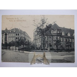 Katowice, Kattowitz, Wilhelmplatz, 1923