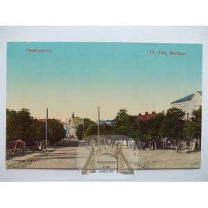 Częstochowa, ul. św. Barbary, ok. 1910