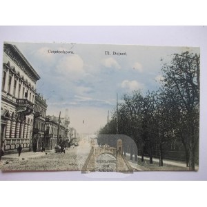 Częstochowa, ul. Dojazd, ok. 1922