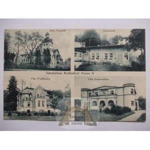Nysa, Neisse, Rochusbad, Villen, ca. 1920