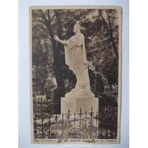 Pokój, Carlsruhe, cmentarz, figura Jezusa, ok. 1924