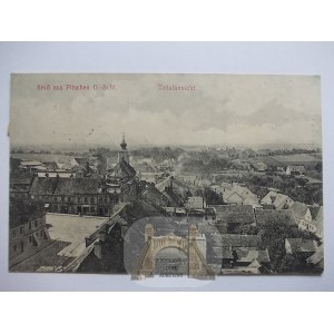 Byczyna, Pitschen, panorama, 1911