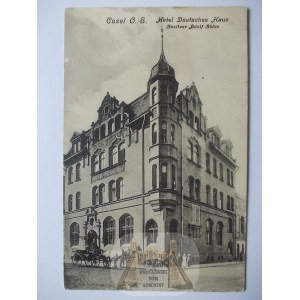 Koźle, Cosel, Hotel Deutsches Haus, 1915