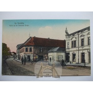 Strzelce Opolskie, Groß Strehlitz, Krakowska Straße, ca. 1913