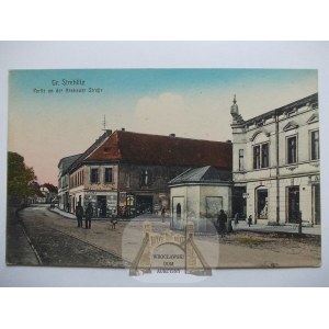 Strzelce Opolskie, Gross Strehlitz, ul. Krakowska, ok. 1913