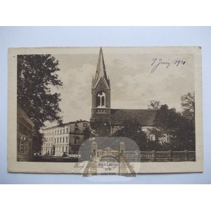 Strzelce Opolskie, Gross Strehlitz, kościół ewangelicki, 1921