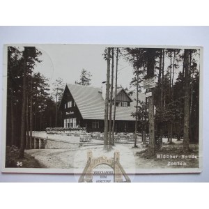 Sobótka, Berg Sleza Zobtenberg, Schutzhütte Blucher, 1928