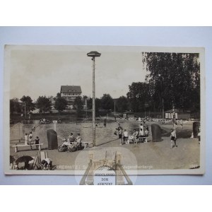 Trzebnica, Trebnitz, basen, ok. 1935