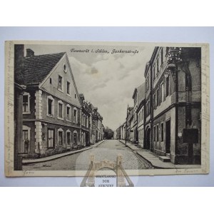 Środa Śląska, Neumarkt, junkernstrasse, ulica, 1930