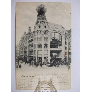 Wrocław, Breslau, Dom Handlowy braci Barasch (dziś Feniks), 1905