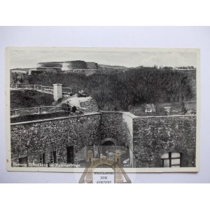 Srebrna Góra, Silberberg, widok na twierdzę, 1939