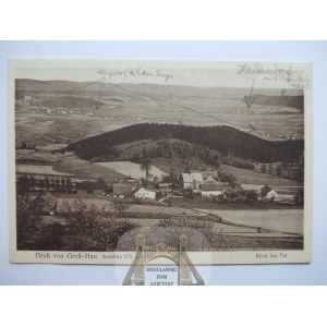 Poręba Groszków k. Kamienna Góra, panorama, 1935