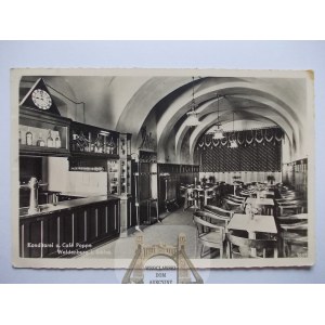 Walbrzych, Waldenburg, Café Poppe, 1939