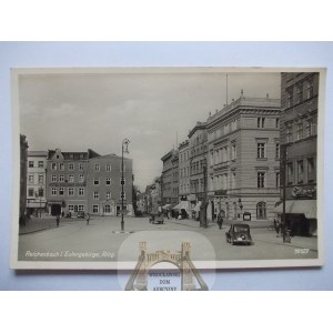 Dzierżoniów, Reichenbach, Marktplatz, Foto, ca. 1935