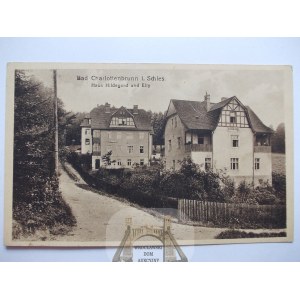 Jedlina Zdrój, Bad Charlottenbrunn, wille - Hildegard i Elly, 1927