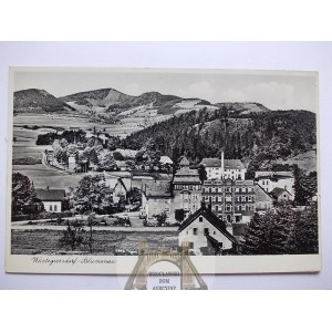 Jedlina Górna, Blumenau, panorama, 1935