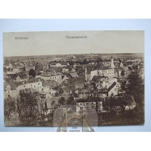 Chocianów, Kotzenau, panorama, 1925