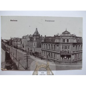 Ścinawa, Steinau, Poststraße, 1907