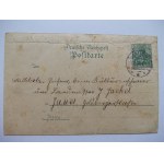 Zębowice k. Jawor, Blumengarten, litografia, 1900