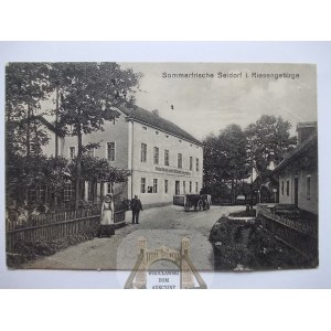 Sosnówka, Seidorf, ulica, gospoda, 1923