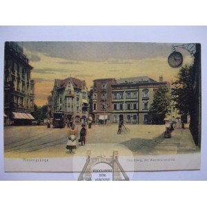 Jelenia Góra, Hirschberg, plac Cieplicki, 1908