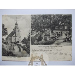 Międzygórze, Maria Śnieżna, restauracja, kaplica, 1909