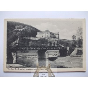 Bardo Śląskie, Wartha, most, ok. 1925