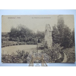 Zielona Góra, Grunberg, pomnik 1922