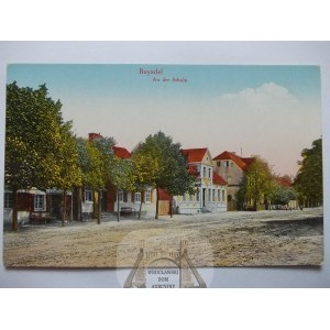 Bajadła, Bayadel, szkoła, ok. 1915