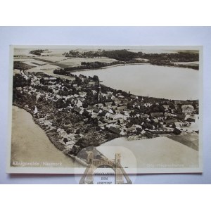 Lubniewice, Konigswalde, panorama lotnicza, 1941