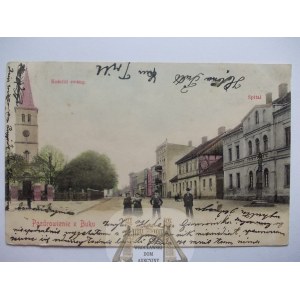 Buk in der Nähe. Poznań, Straße, Krankenhaus, 1901