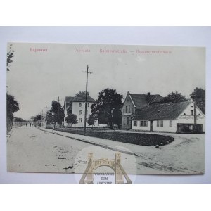 Bojanowo, Dworcowa-Straße, ca. 1910