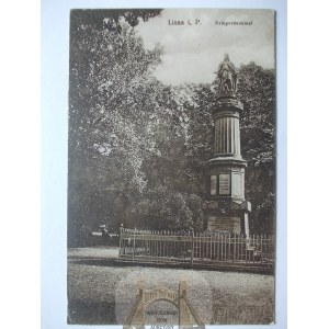 Leszno, Lissa, pomnik wojenny, 1920