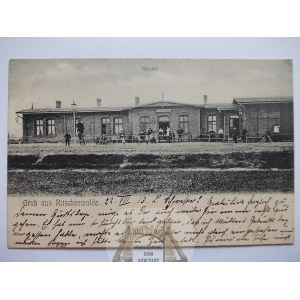Ryczywół Ritschenwalde bei Oborniki Wlkp. Bahnhof, 1913