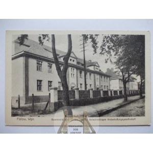 Złotów, Flatow, domy urzędników, ok. 1910