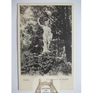 Kalisz, Statue eines Gewehrschützen auf einem Hahn, um 1910