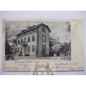 Krotoszyn, Krotoschin, restauracja Ogród Huka, 1904
