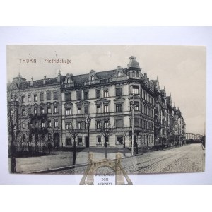 Toruń, Thorn, Friedrichstrasse, 1917