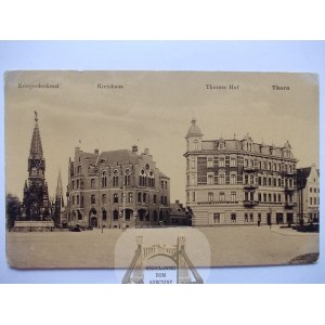 Toruń, Thorn, Kreishaus, Thorner Hof 1909