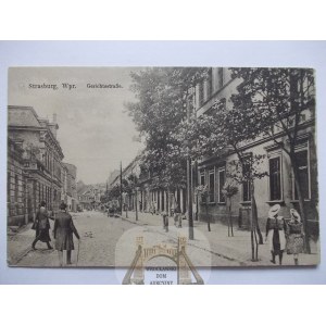Brodnica, Strassburg, Gerichtsstrasse , 1914