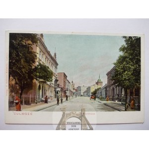 Chelmża, Culmsee, Torunska Street, ca. 1900