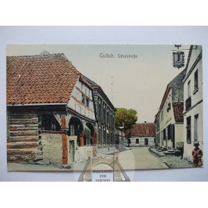 Golub Dobrzyń, Gollub, Schulstrasse, ok. 1915