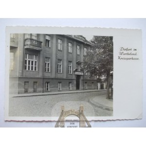 Żnin, Dietfurt, occupation, Savings Bank, circa 1940.