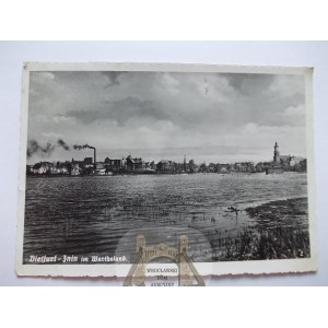 Żnin, Dietfurt, jokupacja, jezioro, panorama, 1940