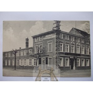 Świnoujście, Swinemunde, Hotel Schweriner Hof, ok. 1910