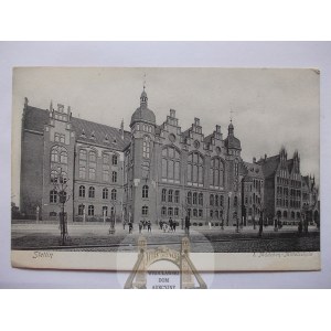 Szczecin, Stettin, Szkoła Żeńska im. Arndta, ok. 1906