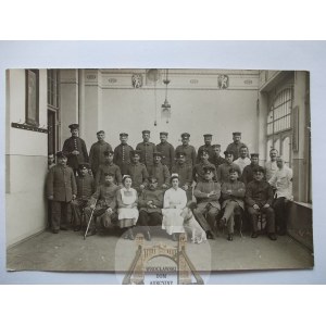 Kołobrzeg, Kolberg, szpital wojskowy, 1915