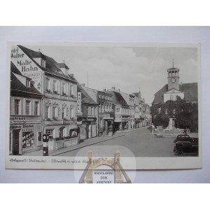 Białogard, Belgard, Rynek, reklamy, 1939