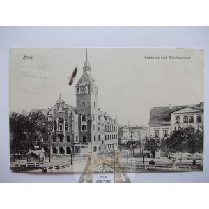 Słupsk, Stolp, Wilhelmstrasse, 1907
