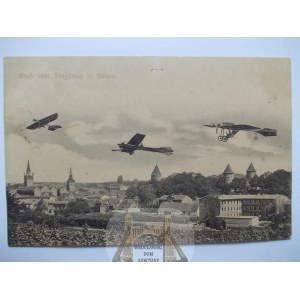 Bytów, Butow, Fliegertag, samoloty, areoplany, 1912